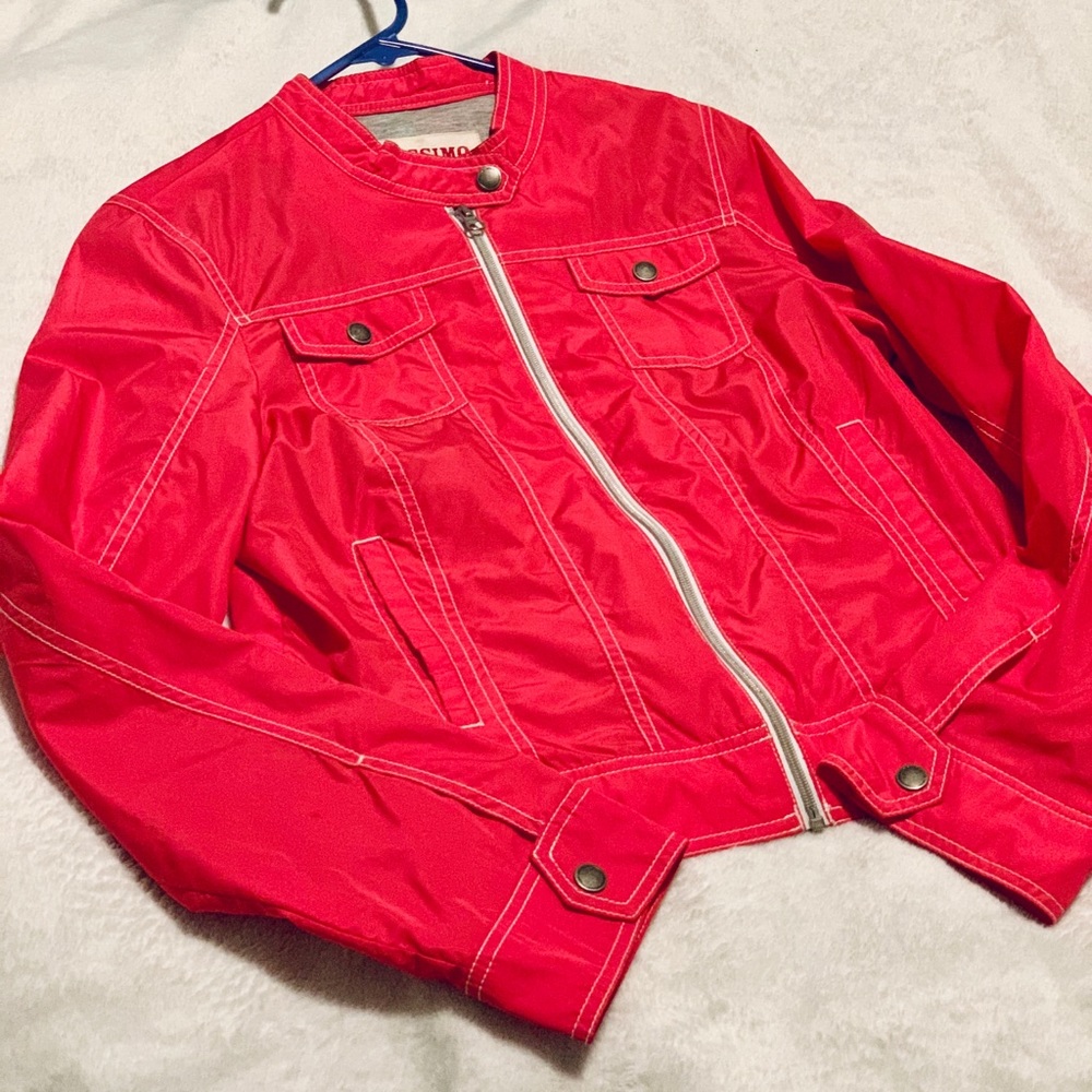 ❤️4for$25❤️Like NEW hot pink💕 jacket!